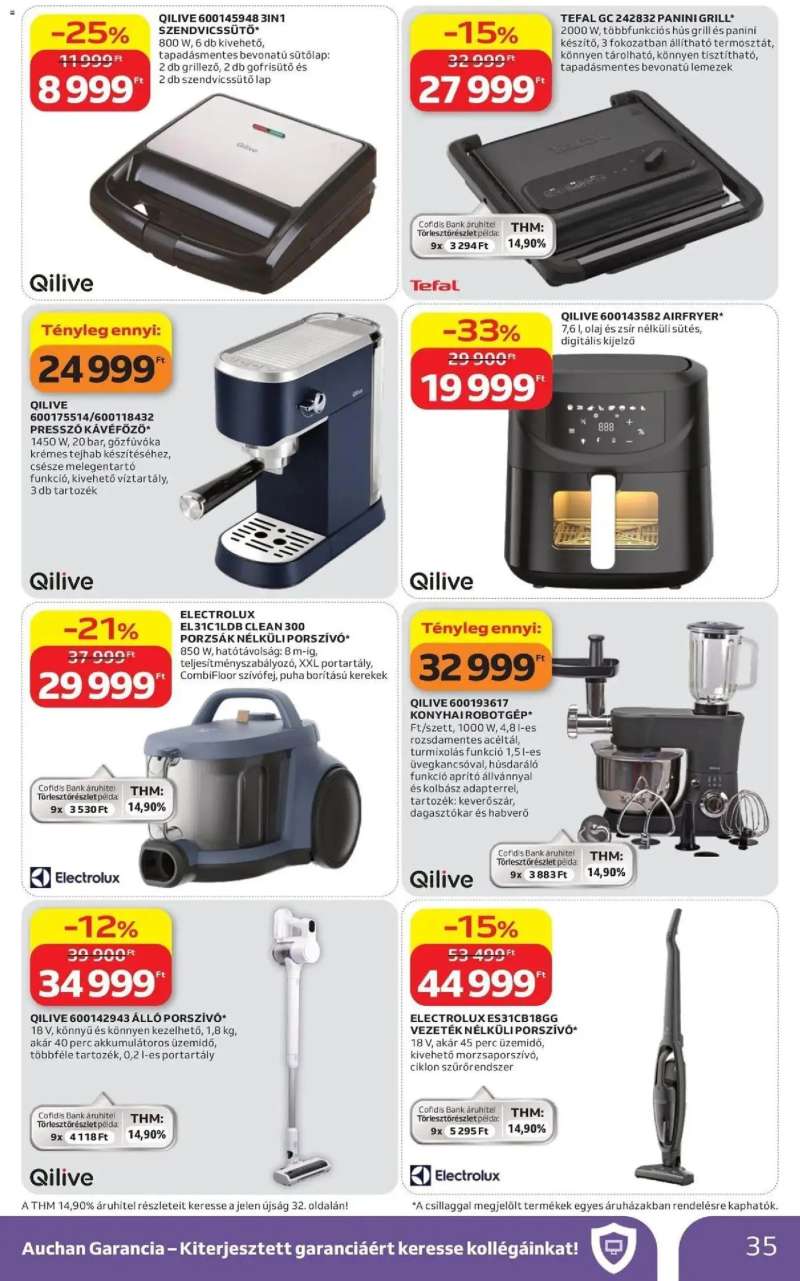 Auchan Auchan akciós újság Szolnok 35 oldal