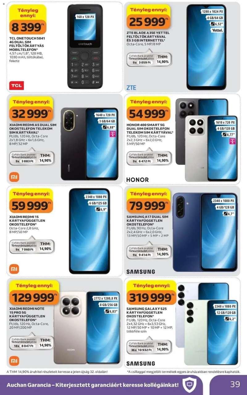 Auchan Auchan akciós újság Szolnok 39 oldal