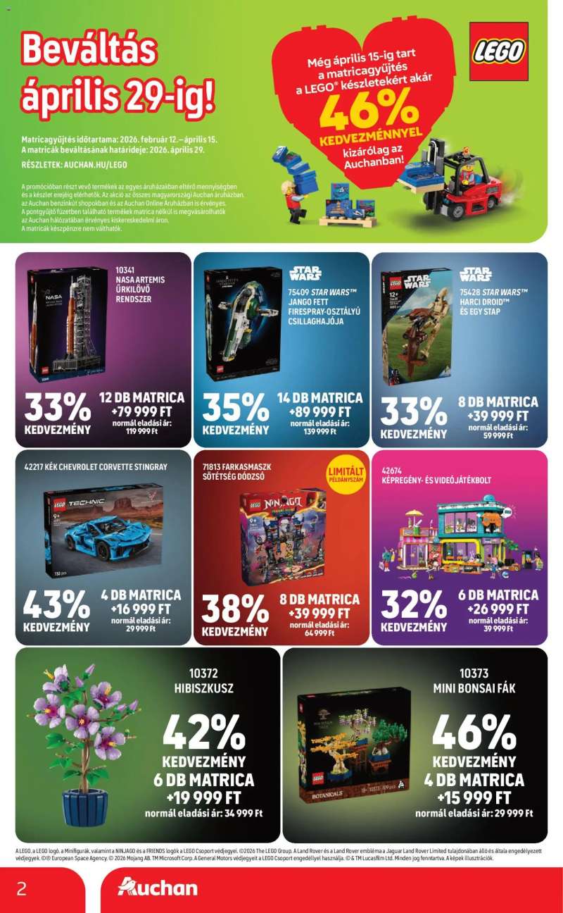 Auchan Auchan akciós újság 2 oldal