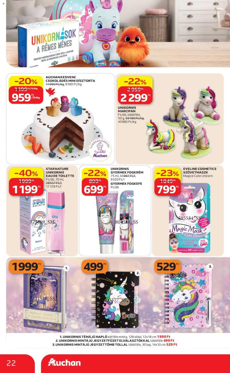 Auchan Auchan akciós újság 22 oldal
