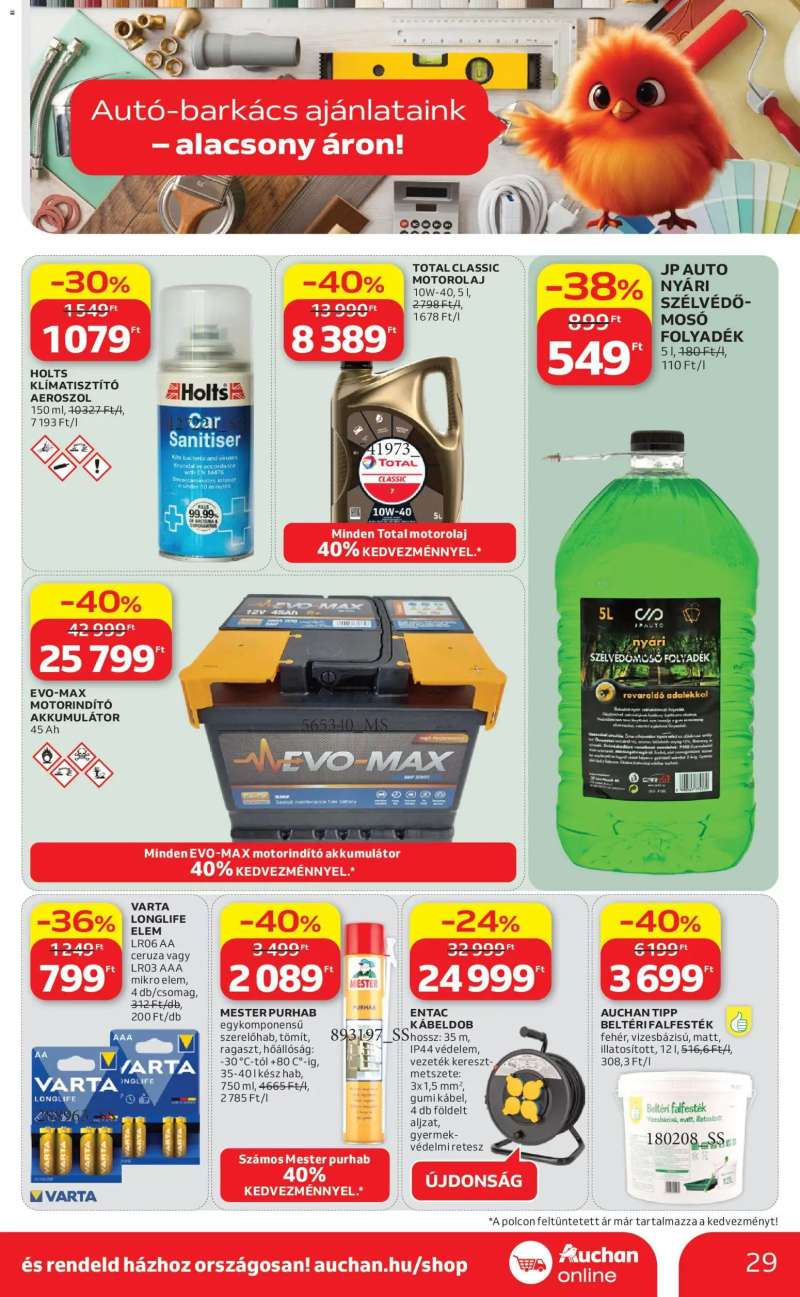 Auchan Auchan akciós újság 29 oldal