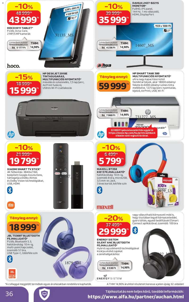 Auchan Auchan akciós újság 36 oldal