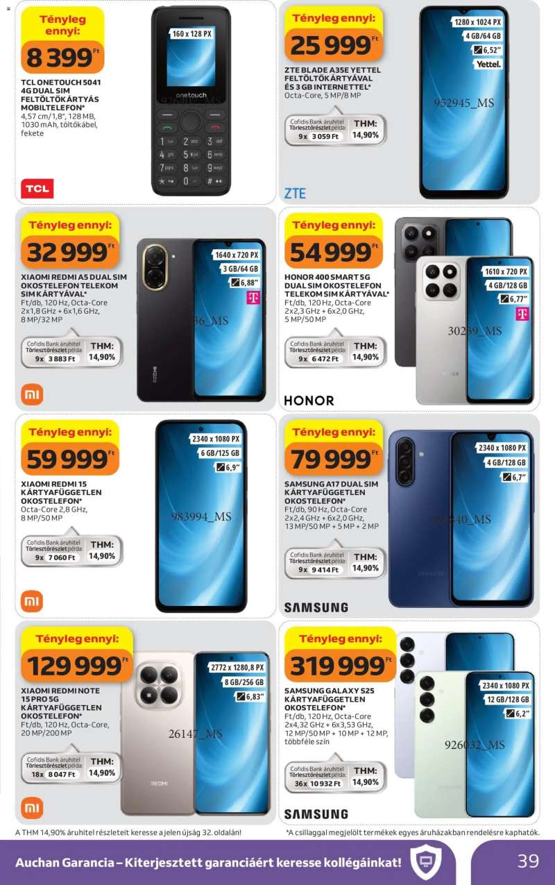Auchan Auchan akciós újság 39 oldal