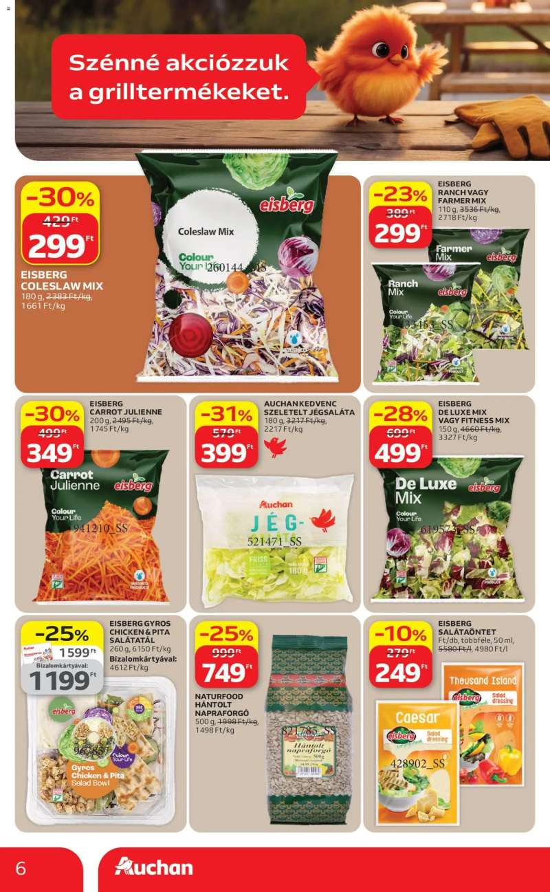 Auchan Auchan akciós újság 6 oldal