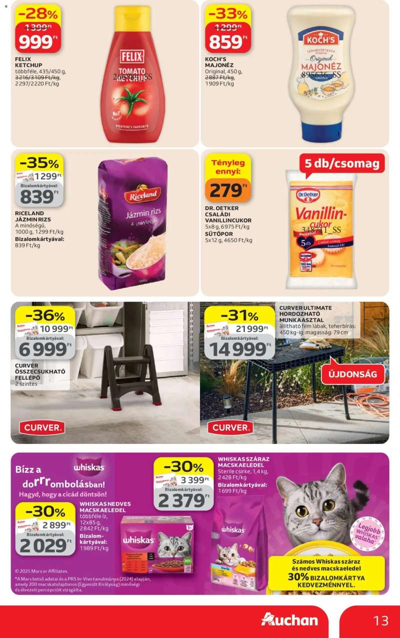 Auchan Auchan Kedvenc Márkáink 13 oldal