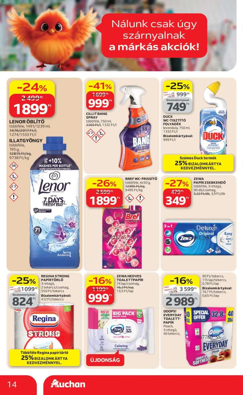 Auchan Auchan Kedvenc Márkáink 14 oldal