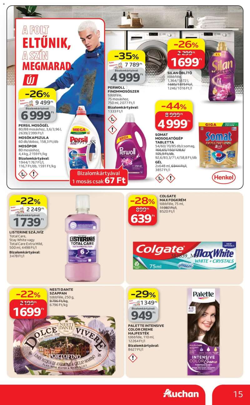Auchan Auchan Kedvenc Márkáink 15 oldal