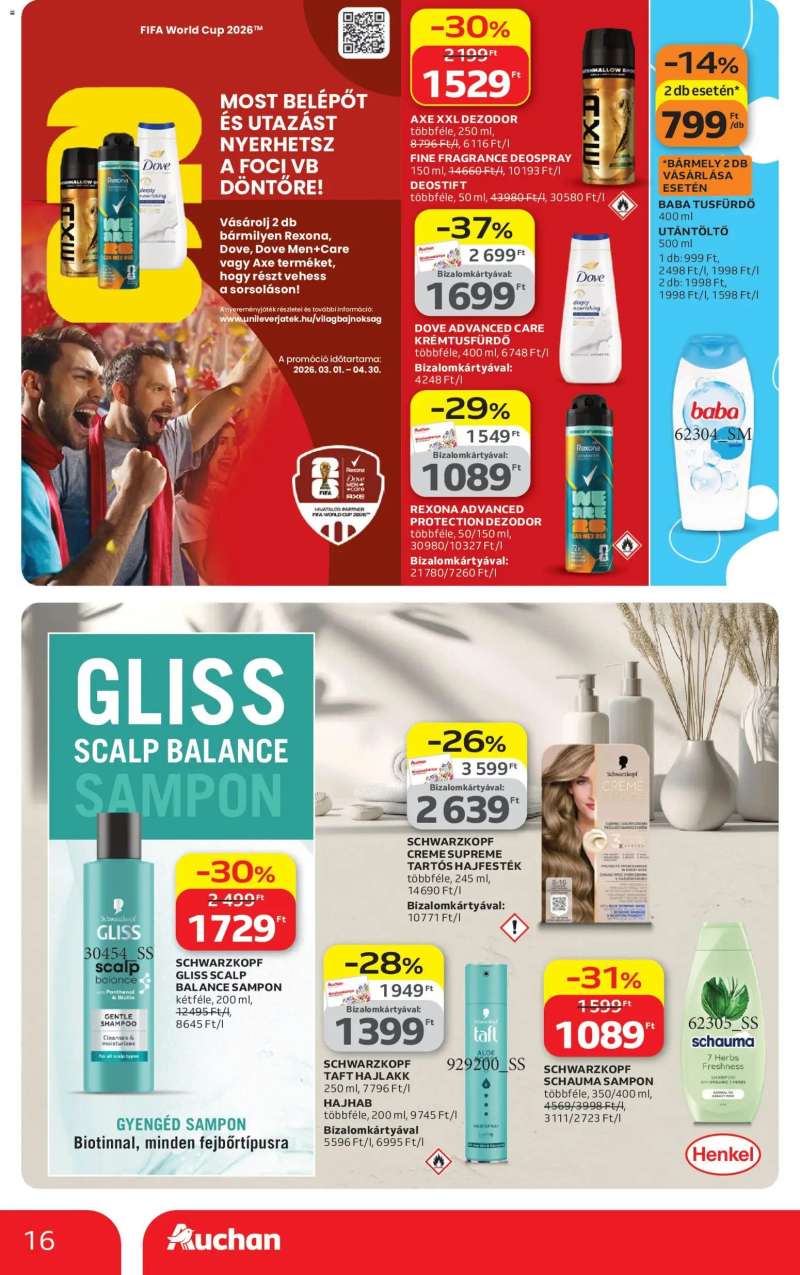 Auchan Auchan Kedvenc Márkáink 16 oldal