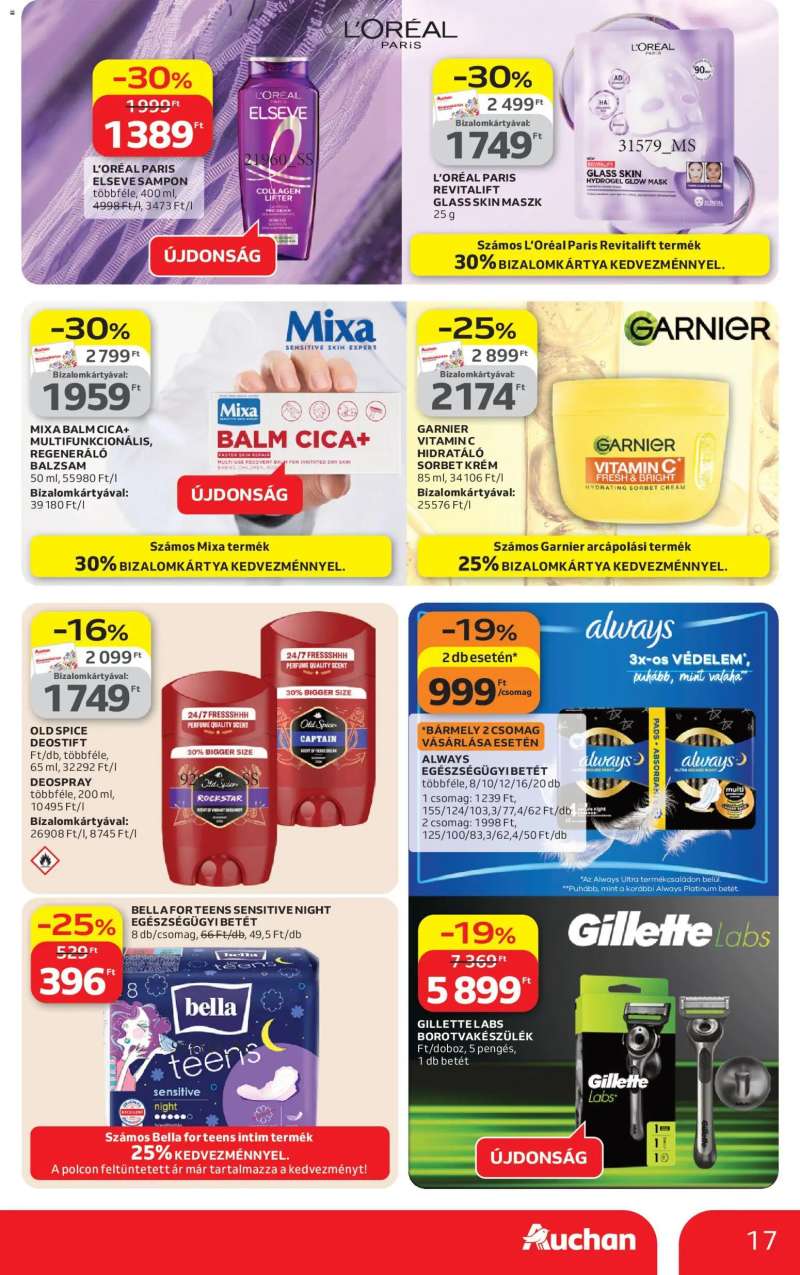 Auchan Auchan Kedvenc Márkáink 17 oldal