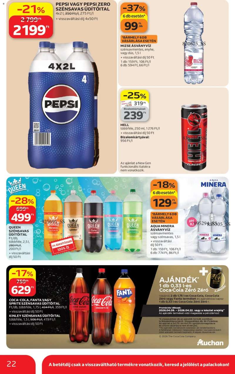 Auchan Auchan Kedvenc Márkáink 22 oldal