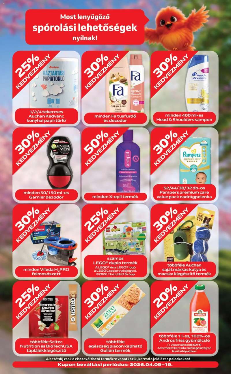 Auchan Auchan Szupermarket akciós újság 3 oldal