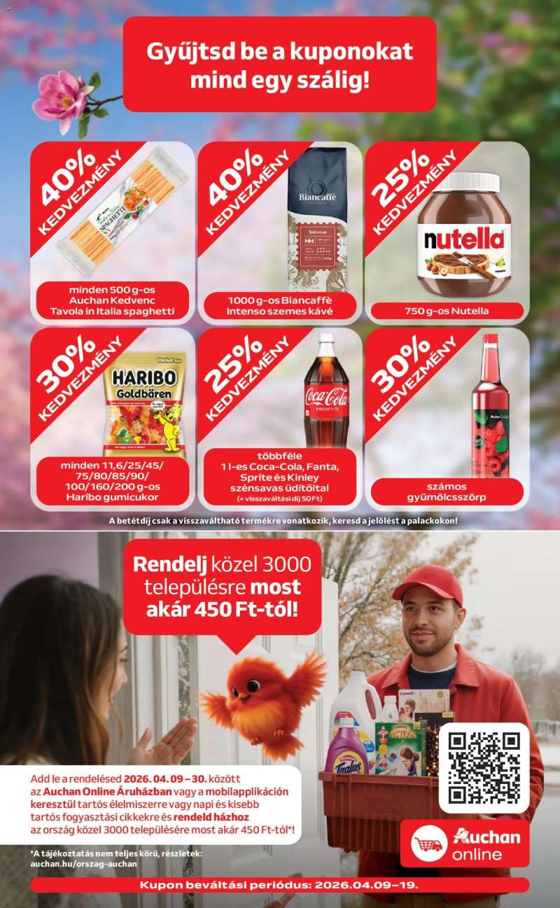 Auchan Auchan Szupermarket akciós újság 5 oldal
