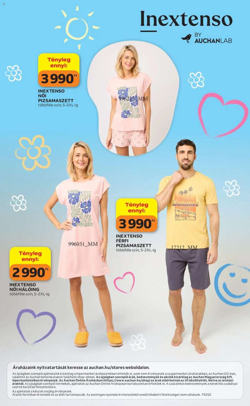 Auchan Auchan Tavaszi Textil ajánlataink 8 oldal