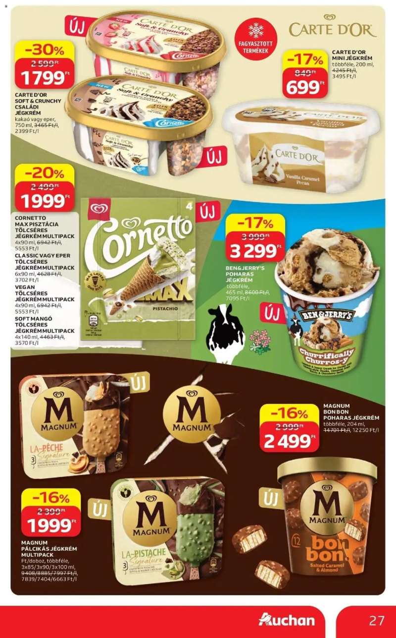 Auchan Auchan akciós újság Kecskemét 27 oldal