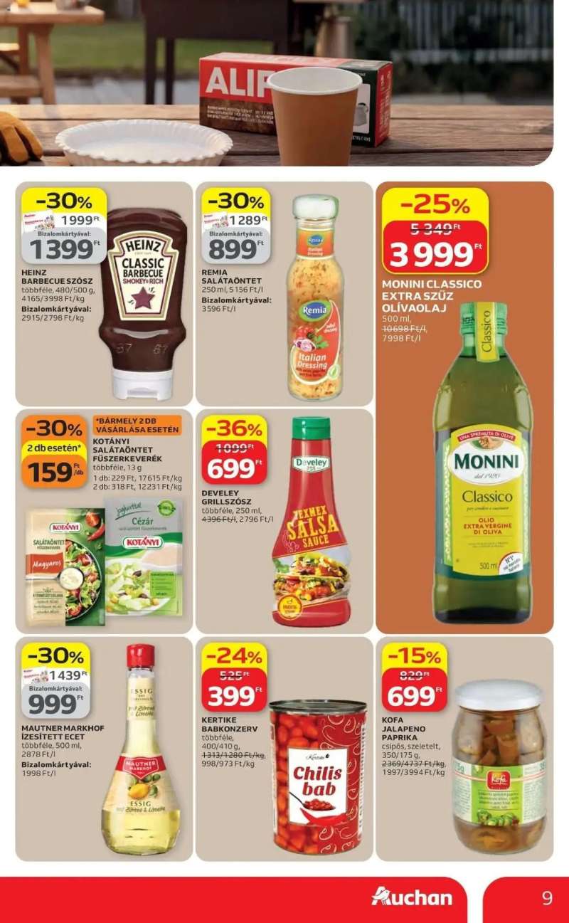 Auchan Auchan akciós újság Kecskemét 9 oldal