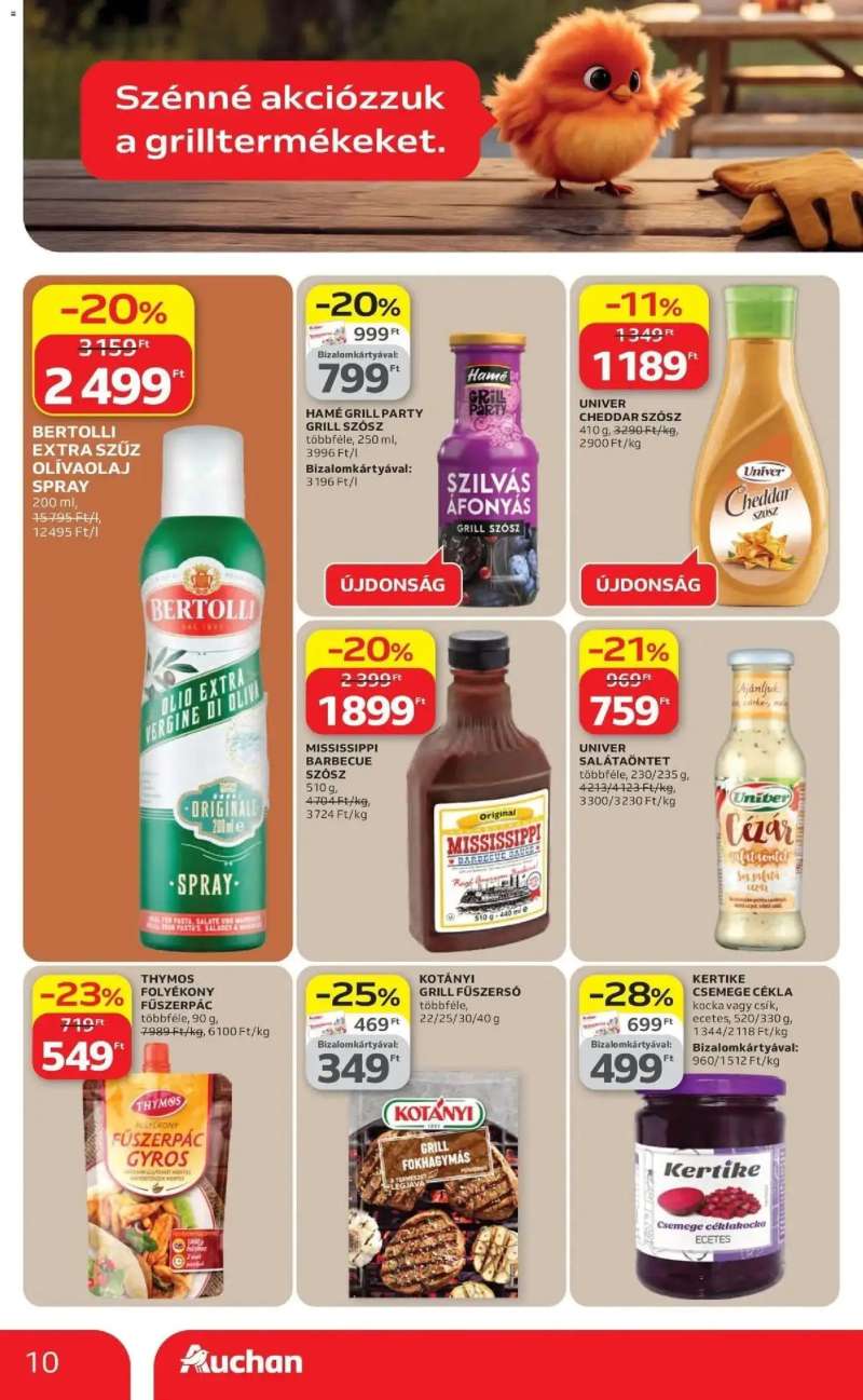 Auchan Auchan akciós újság Miskolc 10 oldal
