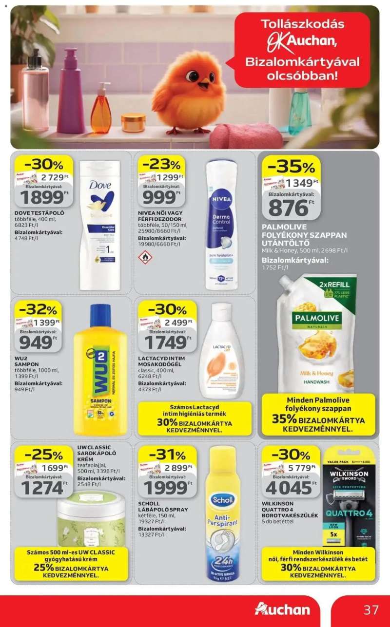Auchan Auchan akciós újság Miskolc 37 oldal
