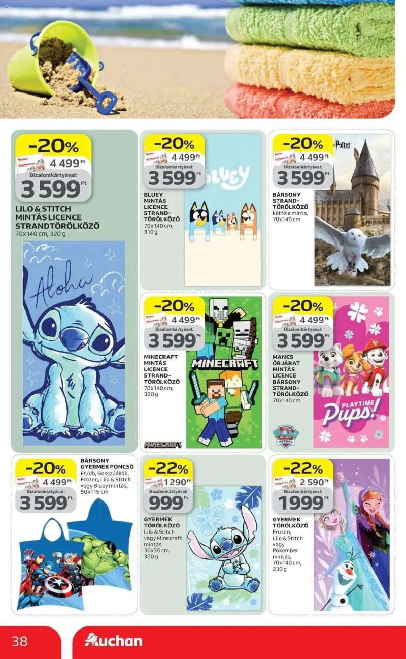 Auchan Auchan akciós újság Miskolc 38 oldal