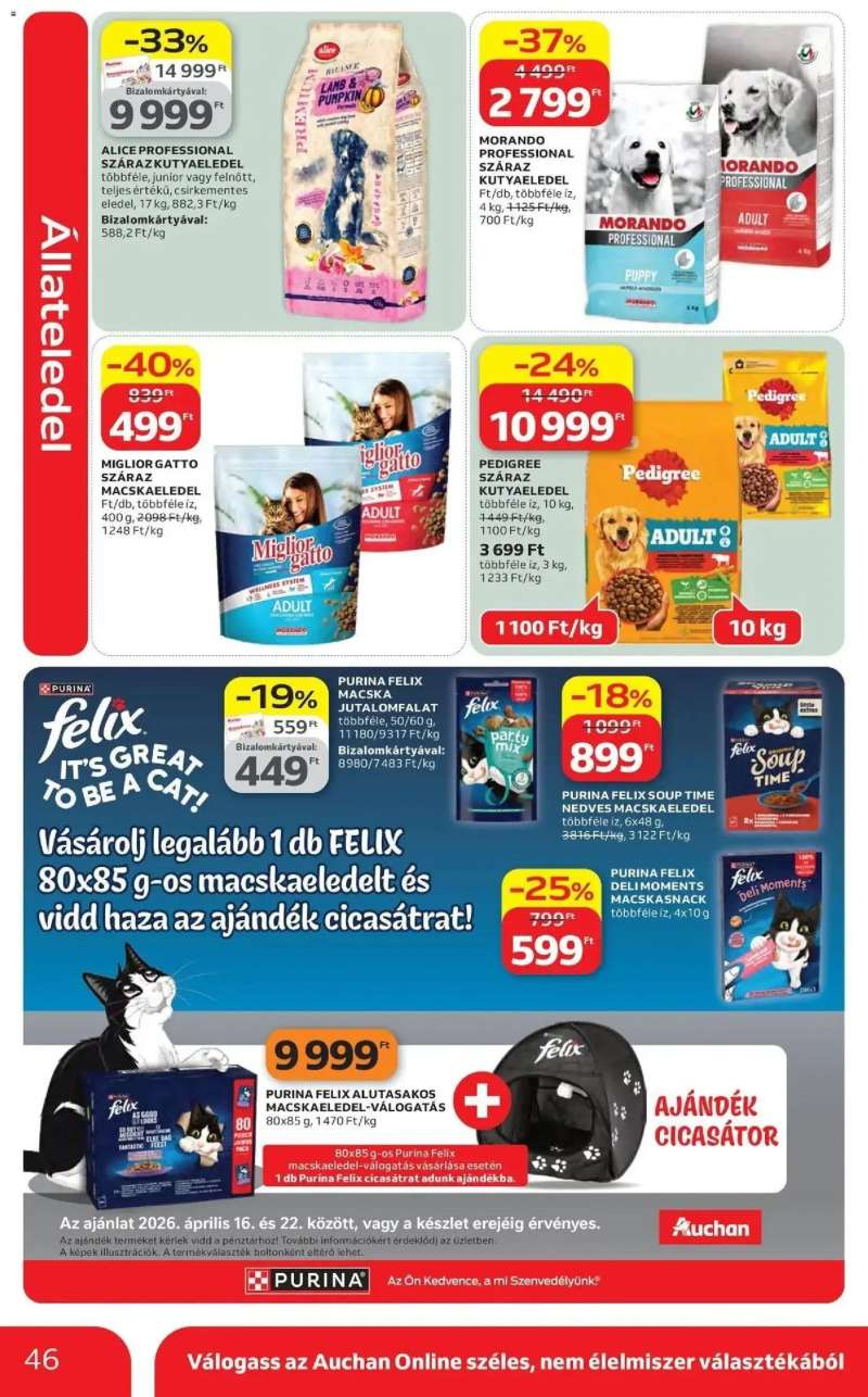 Auchan Auchan akciós újság Szeged 46 oldal