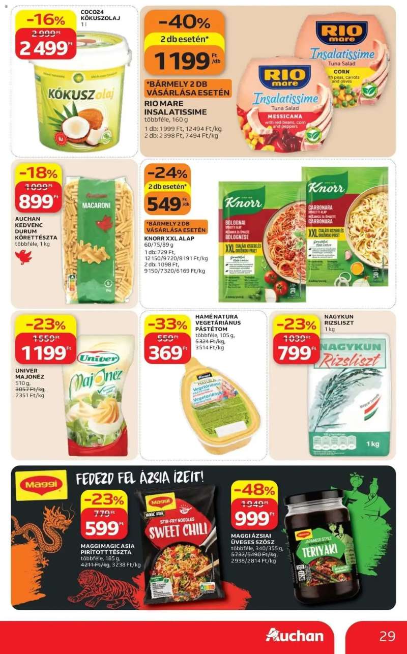 Auchan Auchan akciós újság Székesfehérvár 29 oldal