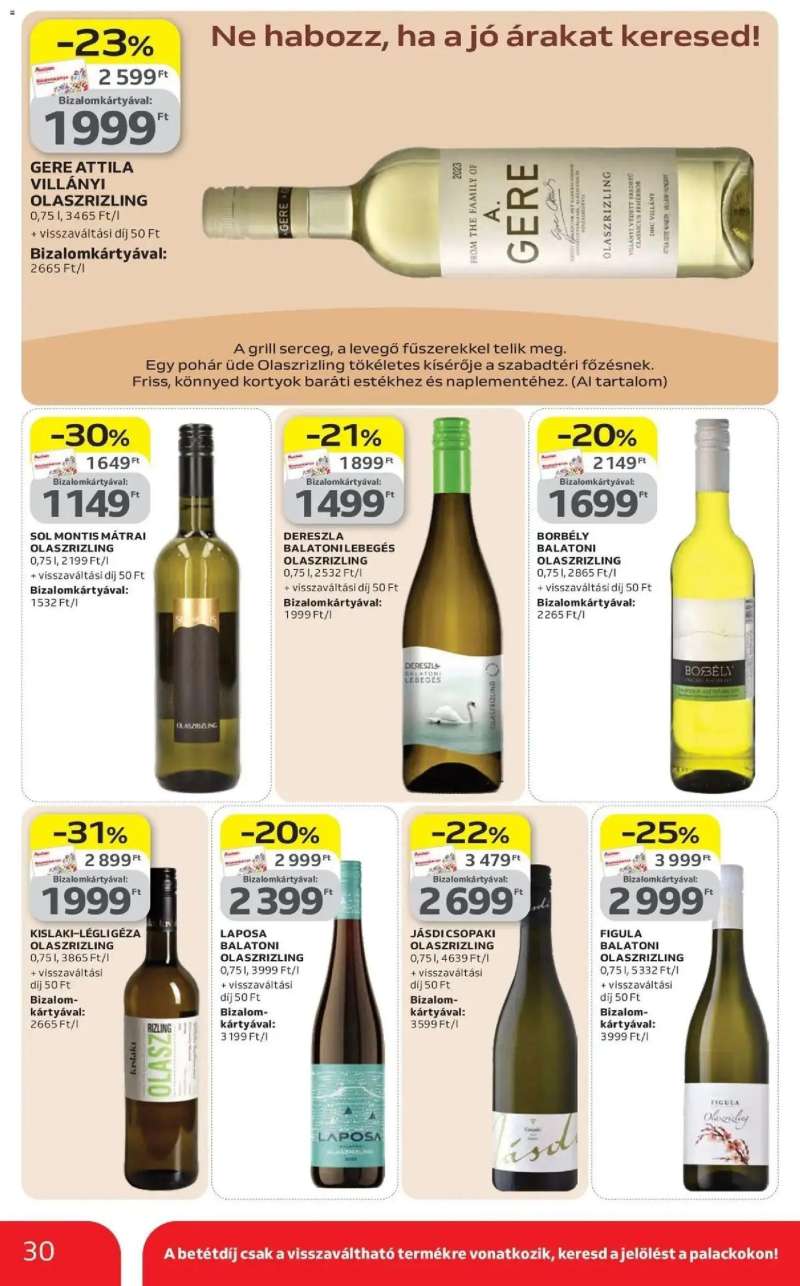 Auchan Auchan akciós újság Székesfehérvár 30 oldal