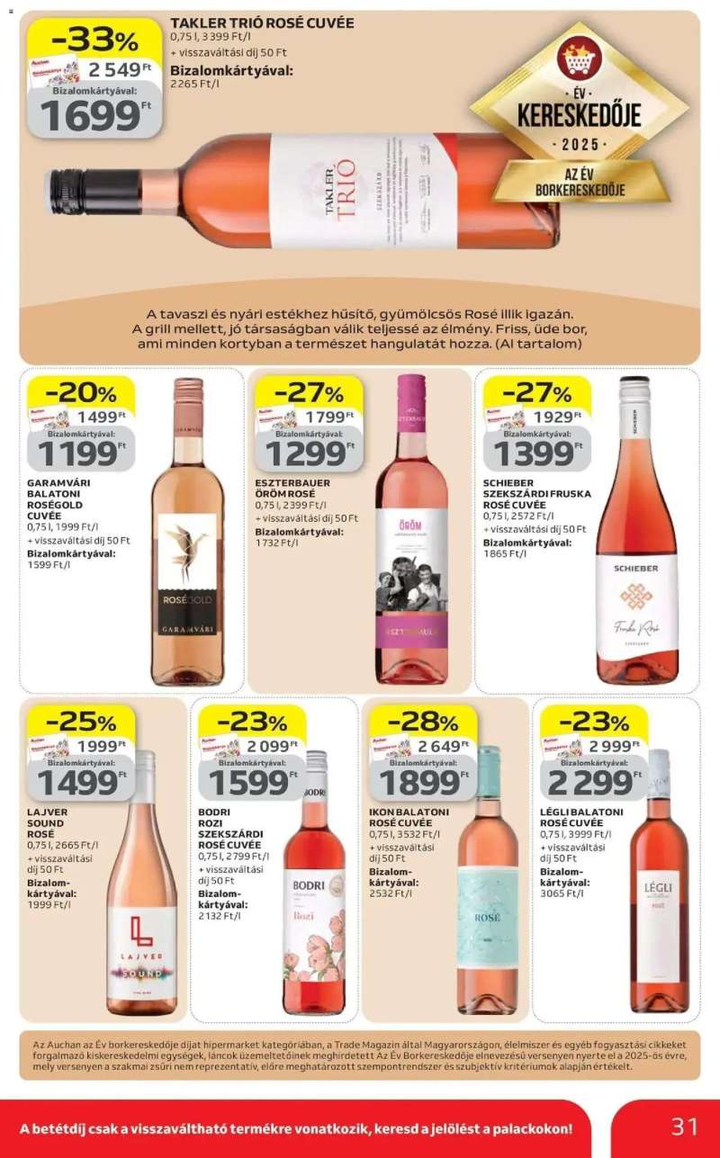 Auchan Auchan akciós újság Székesfehérvár 31 oldal