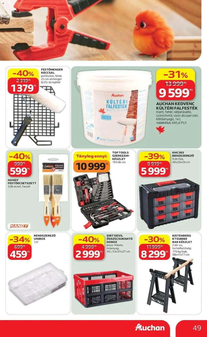 Auchan Auchan akciós újság Székesfehérvár 49 oldal
