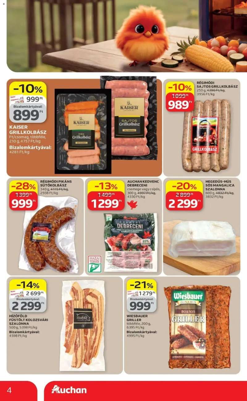 Auchan Auchan akciós újság Szolnok 4 oldal