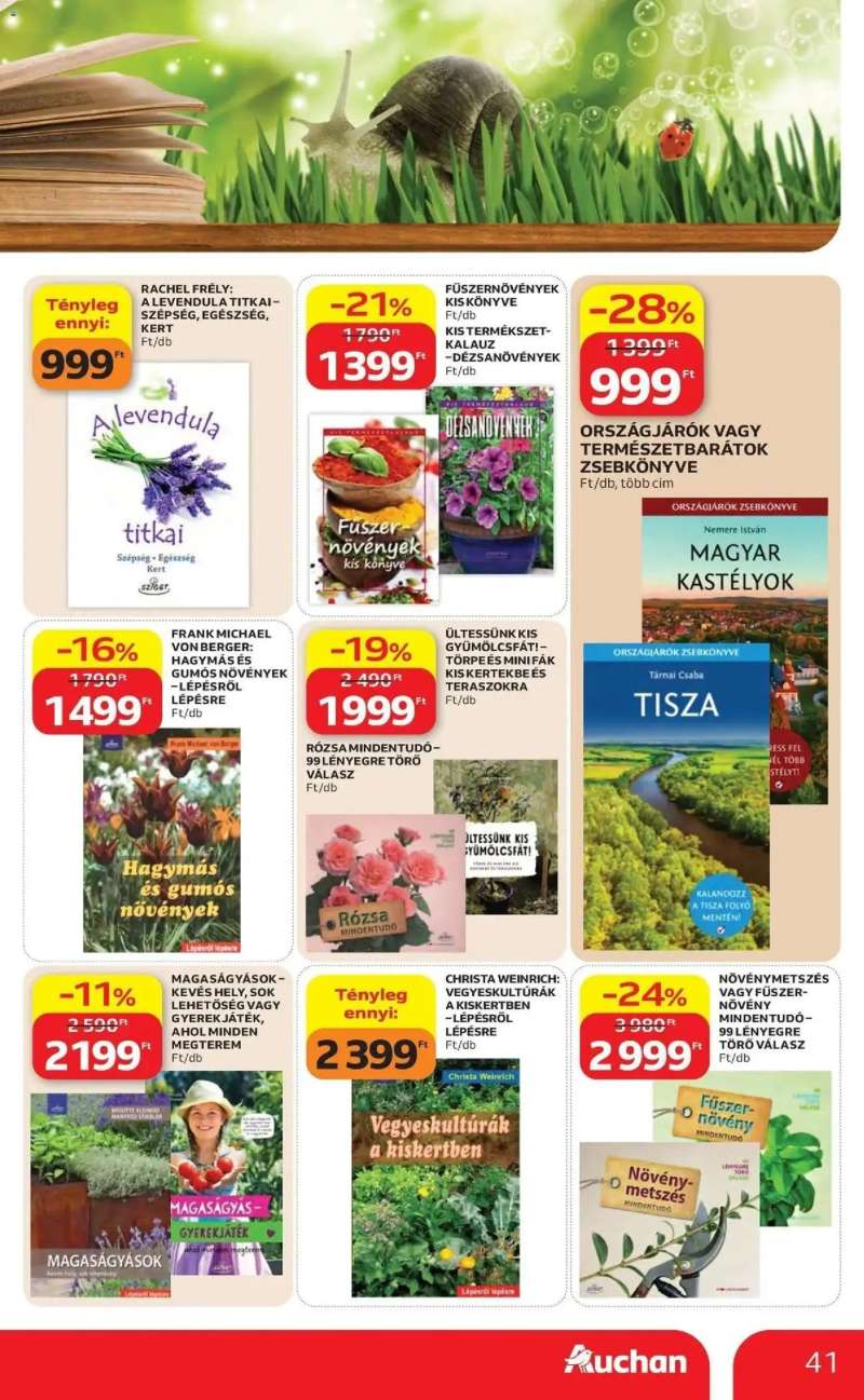 Auchan Auchan akciós újság Szolnok 41 oldal