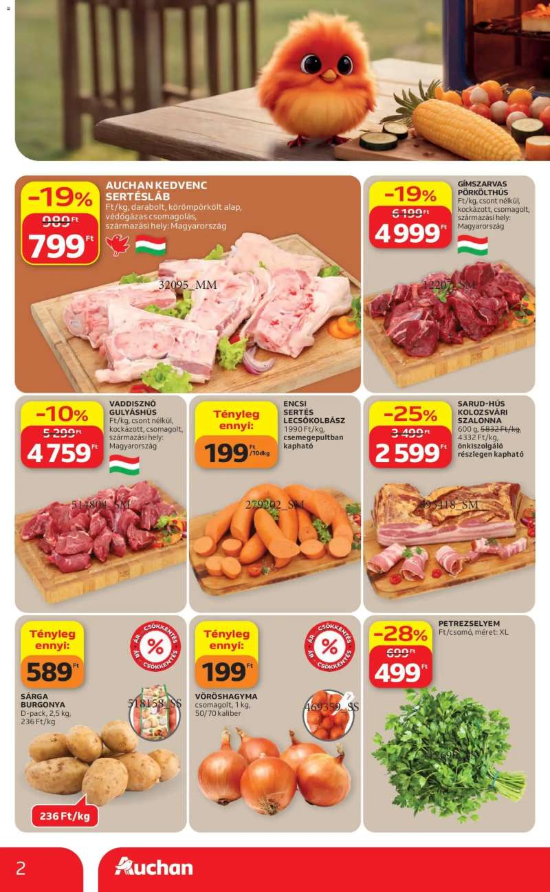 Auchan Auchan akciós újság 2 oldal