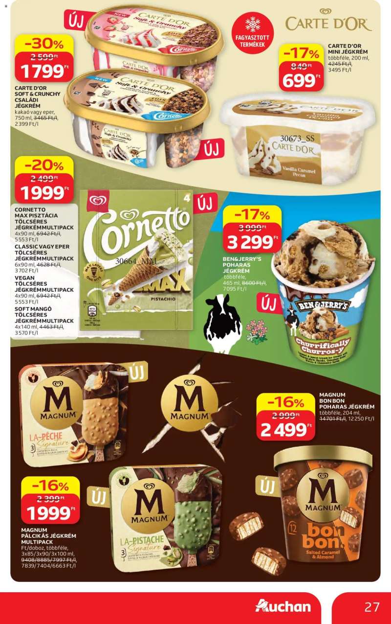Auchan Auchan akciós újság 27 oldal