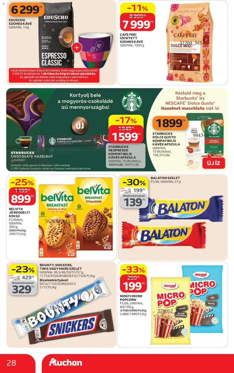 Auchan Auchan akciós újság 28 oldal