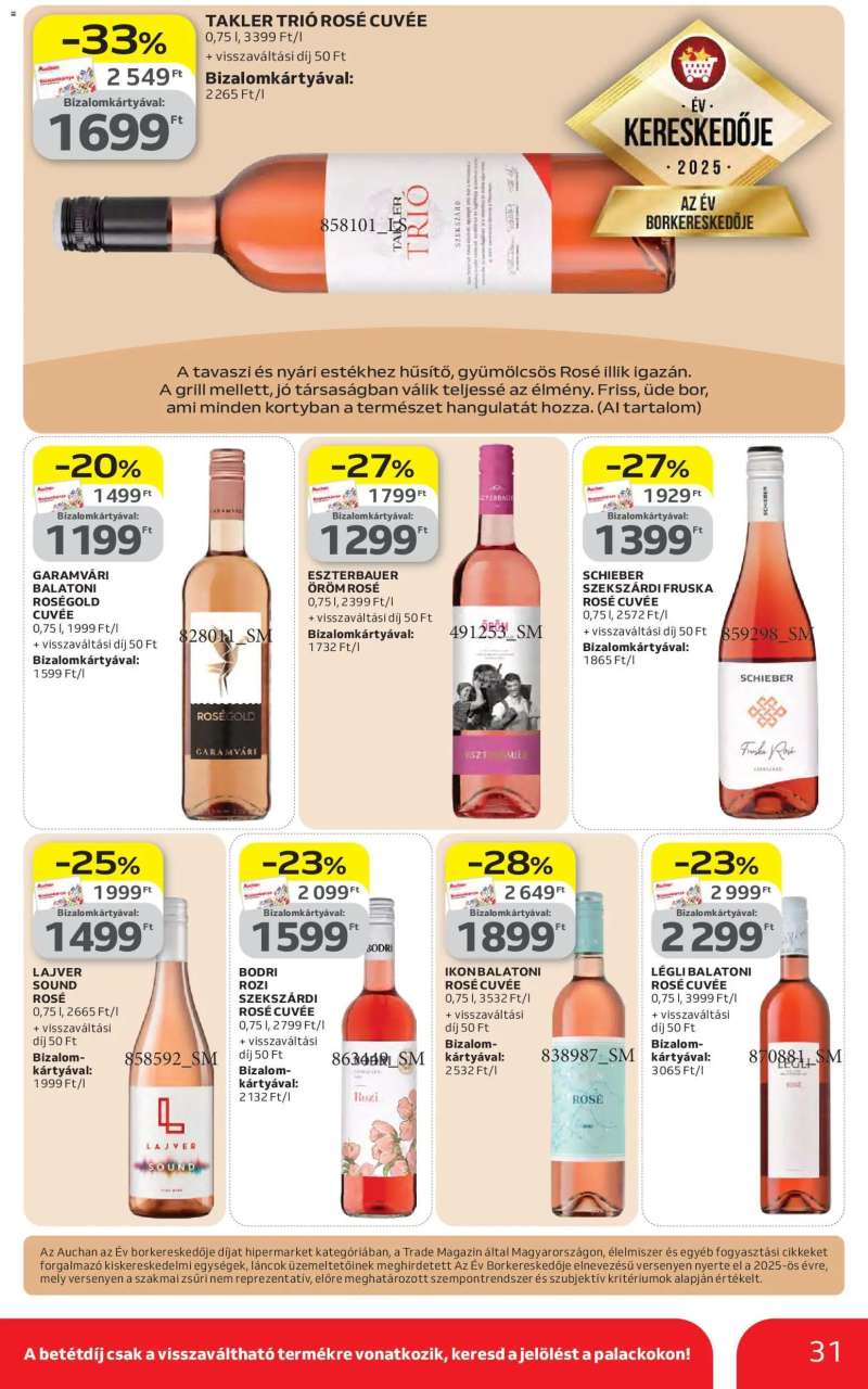Auchan Auchan akciós újság 31 oldal