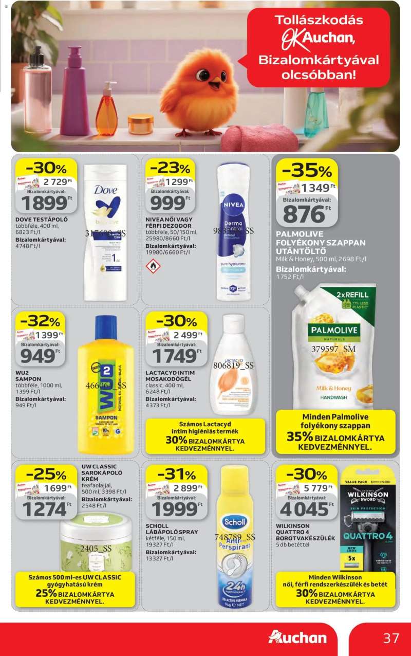 Auchan Auchan akciós újság 37 oldal