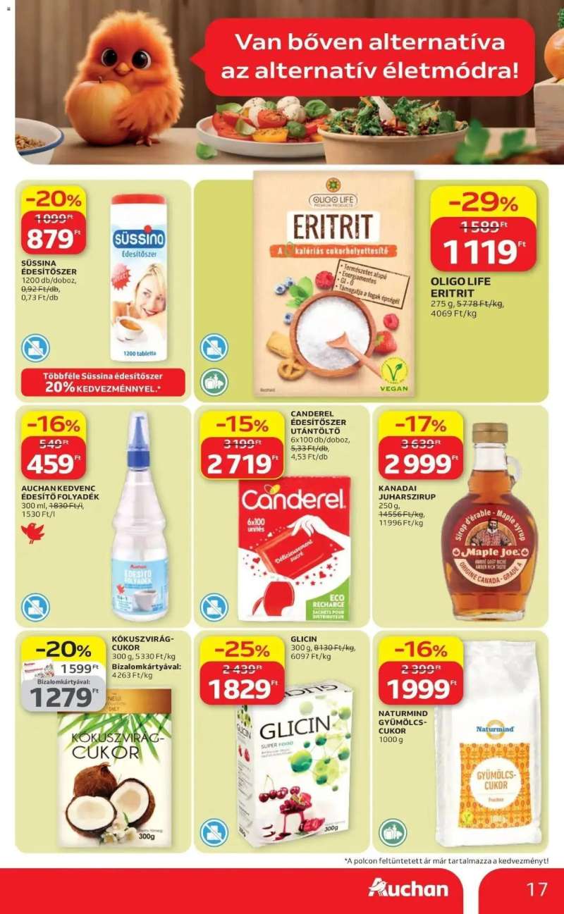 Auchan Auchan akciós újság Budapest 17 oldal