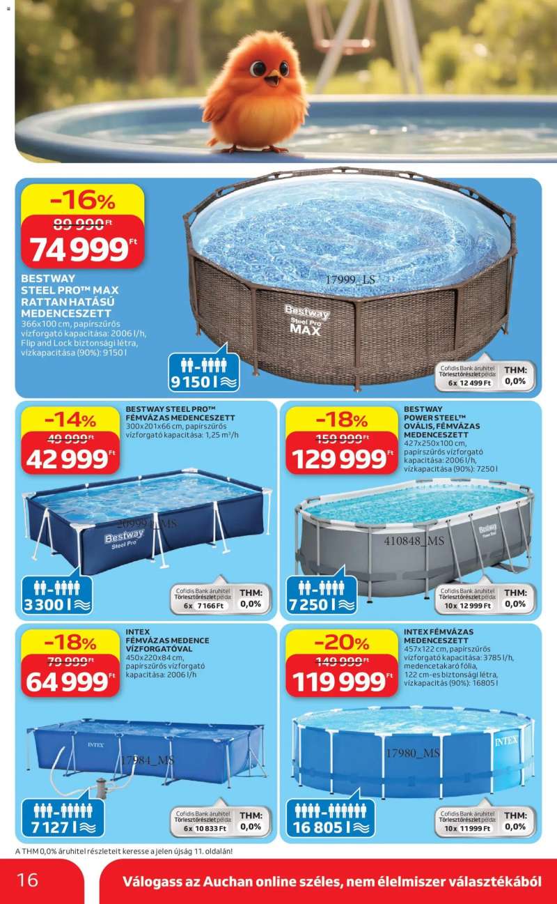 Auchan Auchan Kertészet és Szabadidő 16 oldal