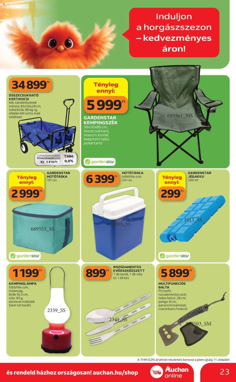 Auchan Auchan Kertészet és Szabadidő 23 oldal