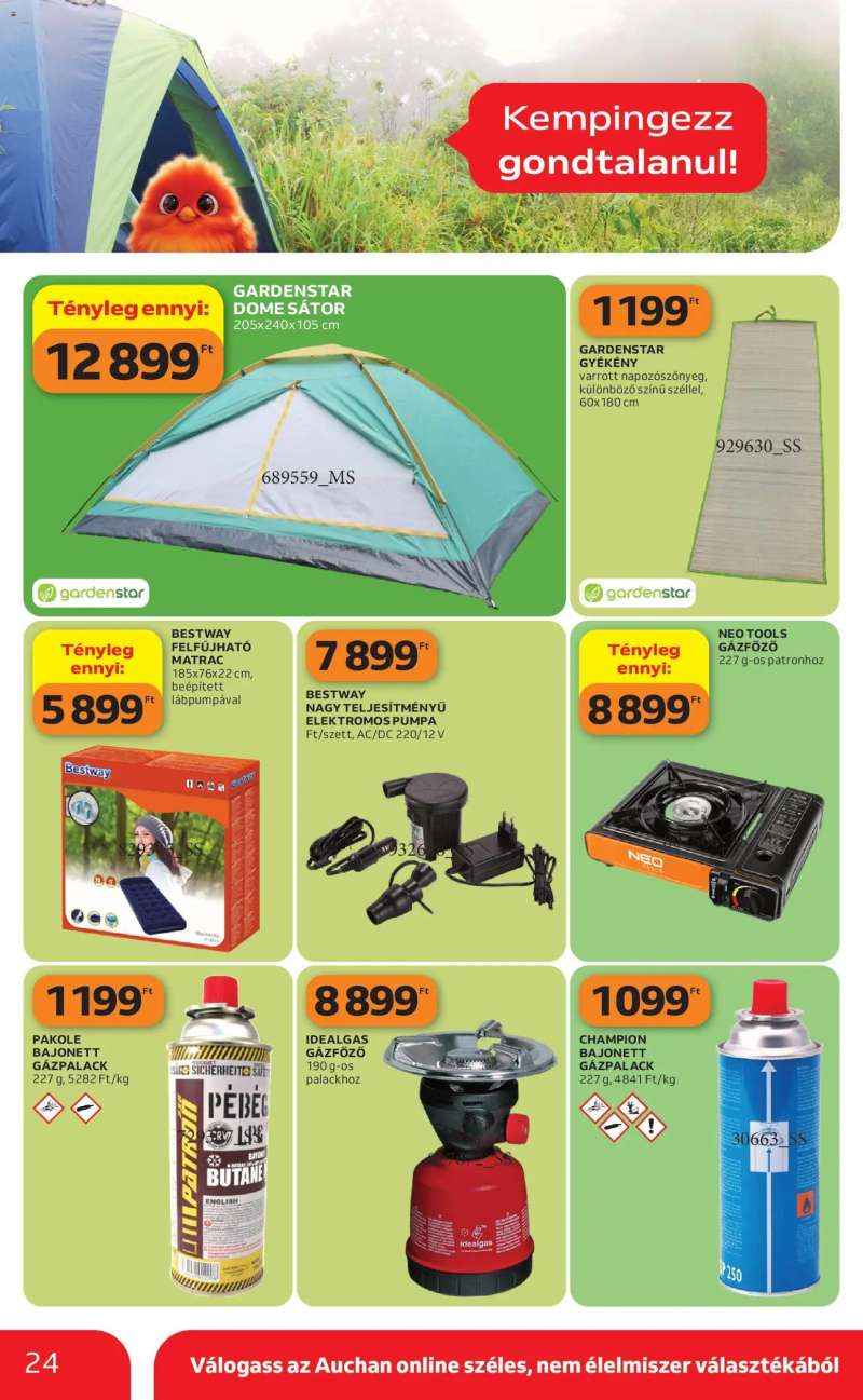 Auchan Auchan Kertészet és Szabadidő 24 oldal