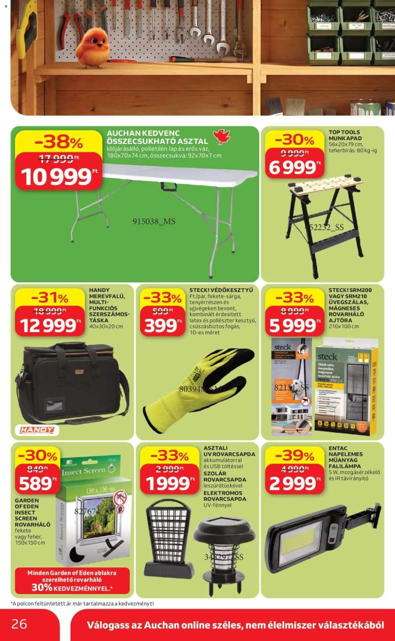 Auchan Auchan Kertészet és Szabadidő 26 oldal