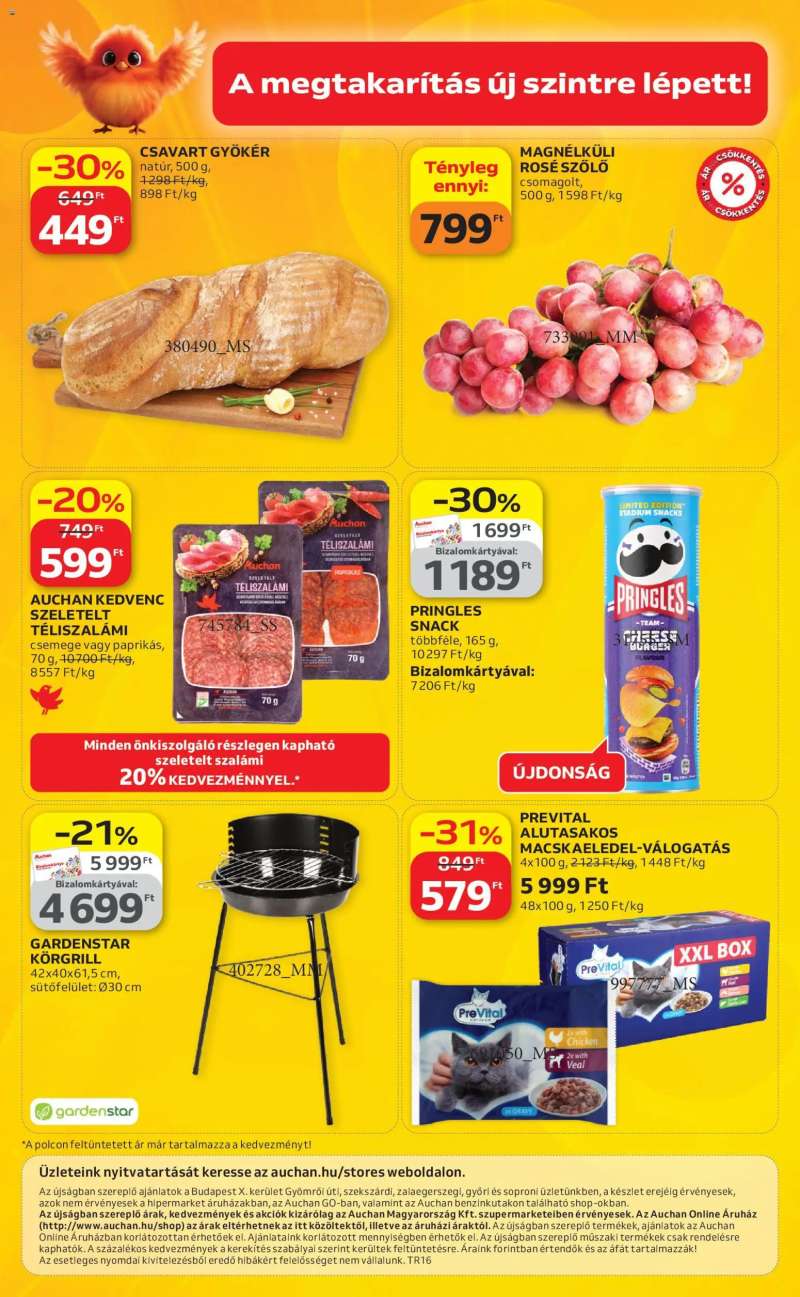 Auchan Auchan Szupermarket akciós újság 12 oldal