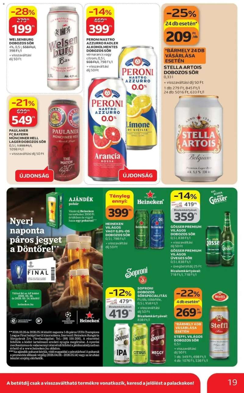 Auchan Auchan akciós újság Fót 19 oldal