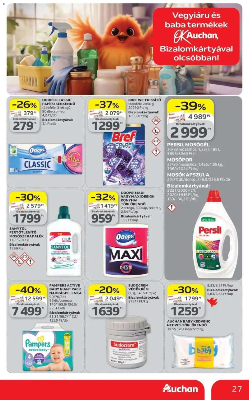 Auchan Auchan akciós újság Fót 27 oldal