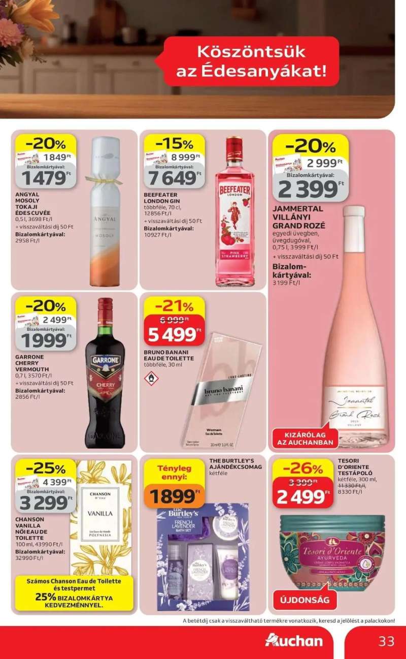 Auchan Auchan akciós újság Fót 33 oldal