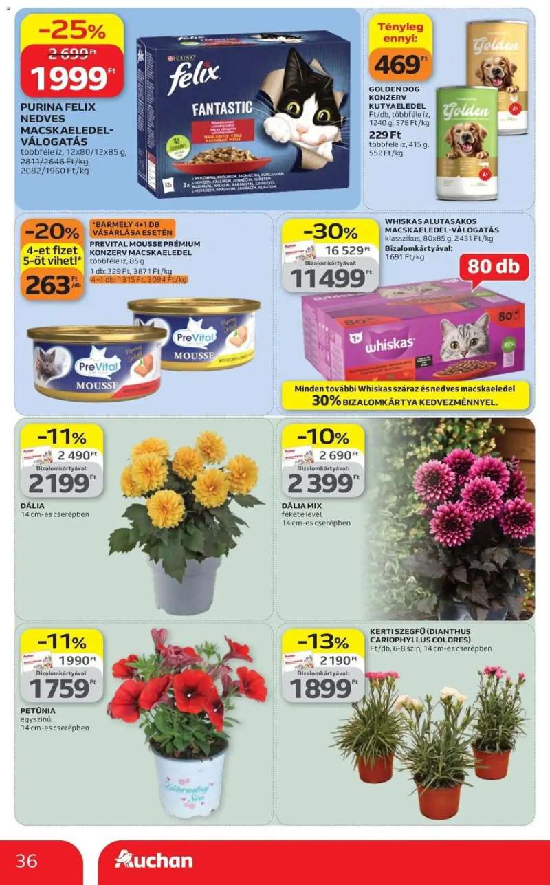 Auchan Auchan akciós újság Kecskemét 36 oldal