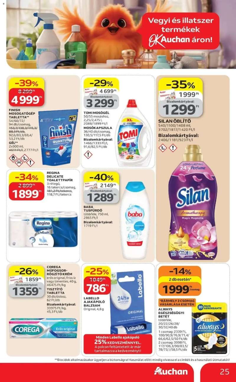 Auchan Auchan akciós újság Miskolc 25 oldal
