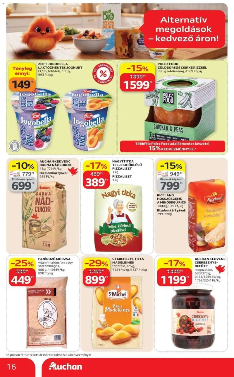 Auchan Auchan akciós újság Székesfehérvár 16 oldal