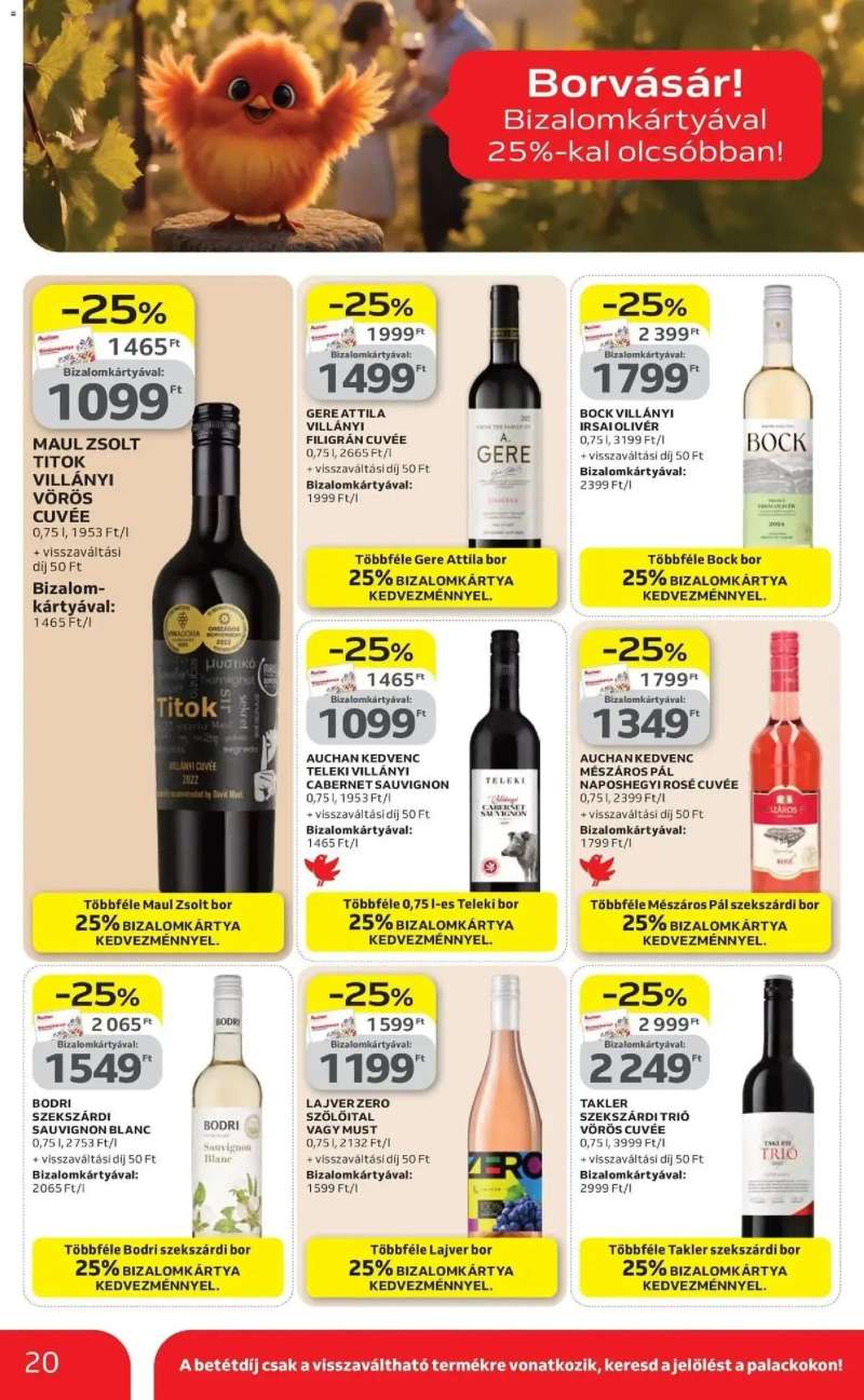 Auchan Auchan akciós újság Szolnok 20 oldal