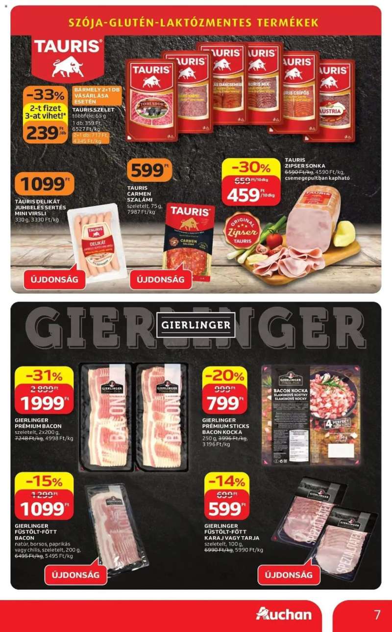 Auchan Auchan akciós újság Szolnok 7 oldal