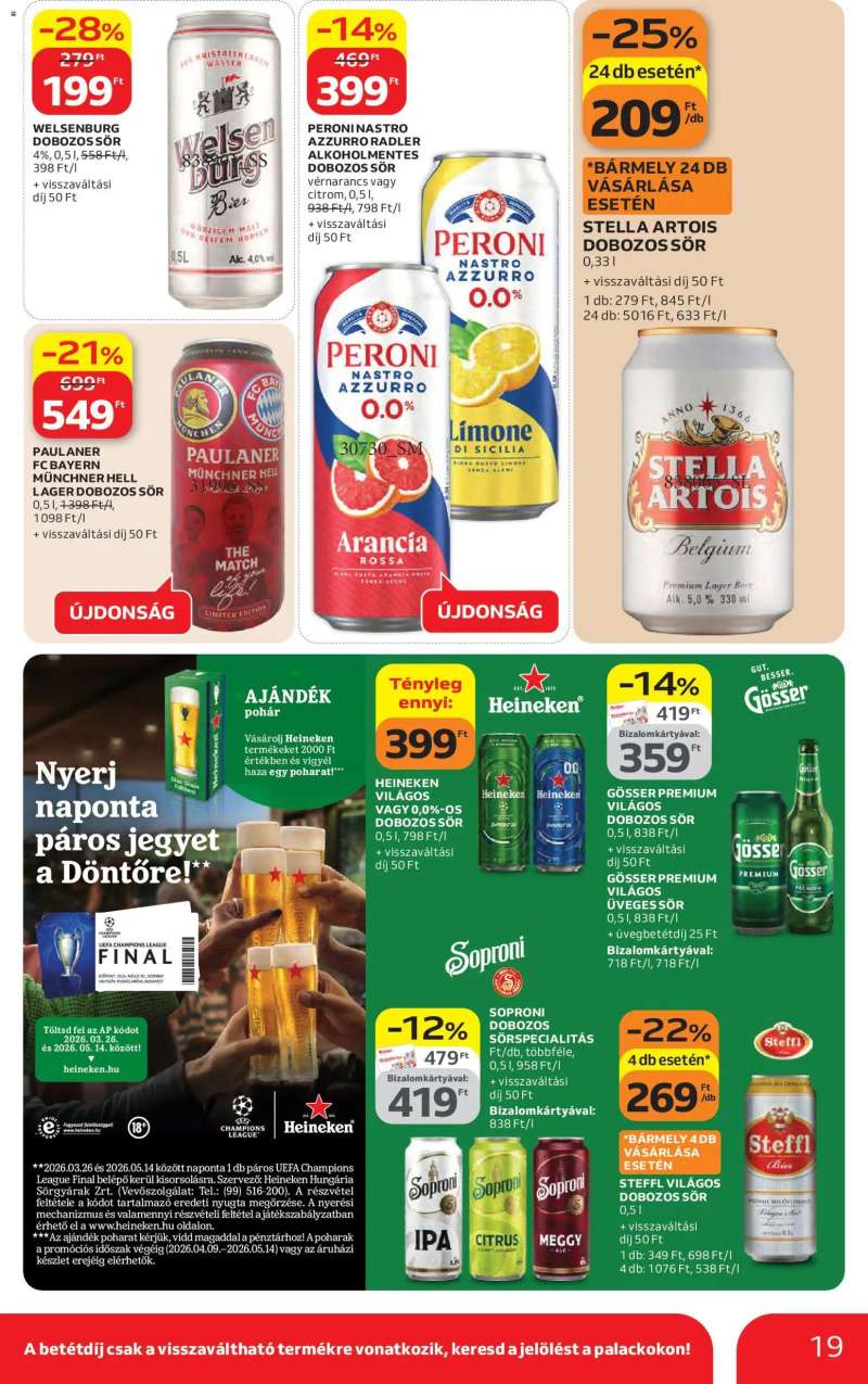 Auchan Auchan akciós újság 19 oldal