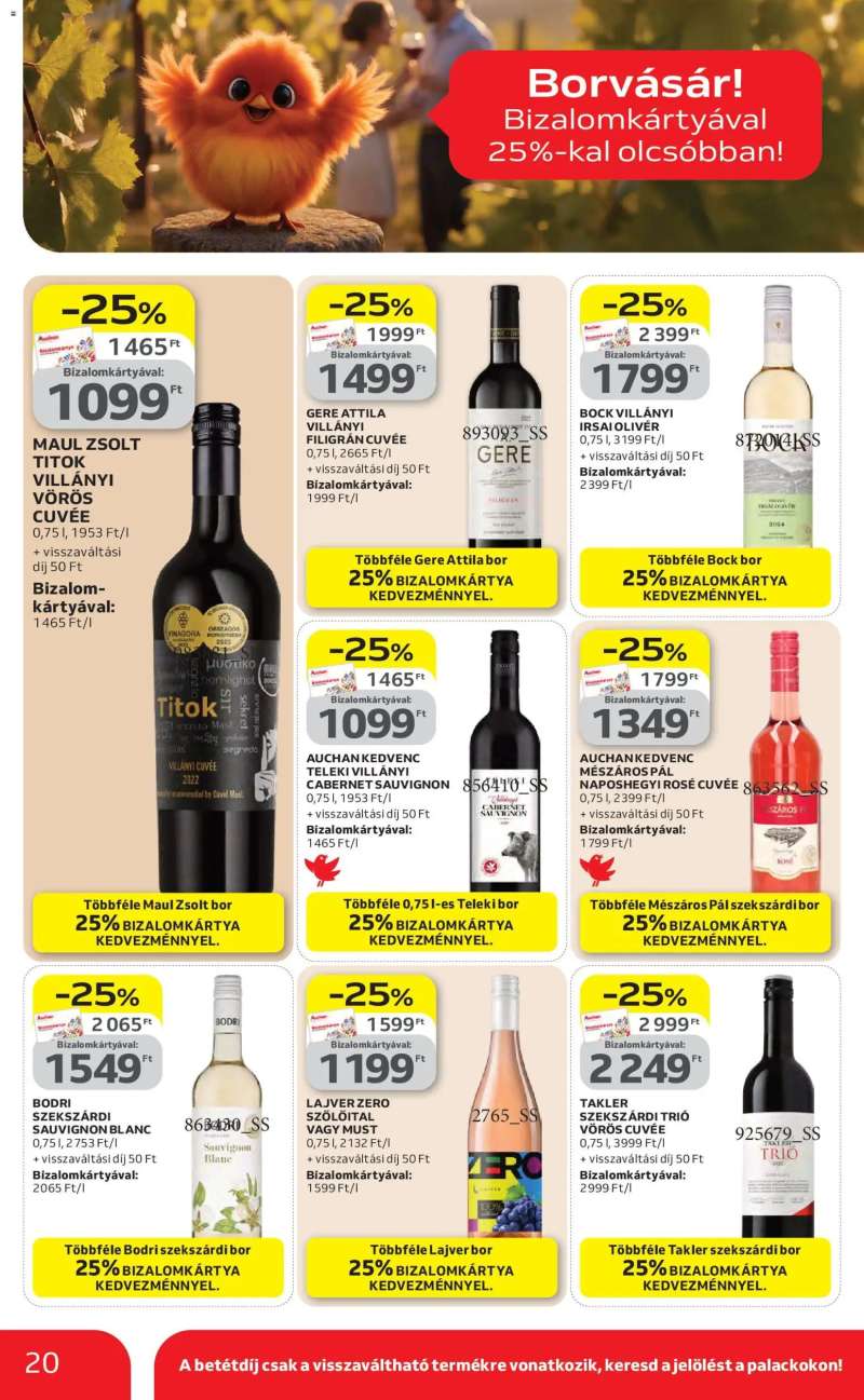 Auchan Auchan akciós újság 20 oldal